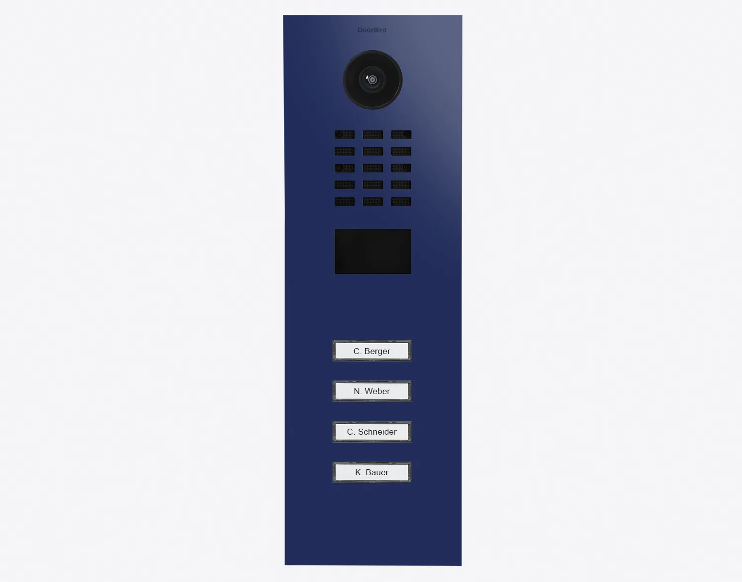 DoorBird Multi-Dwelling IP Intercom Video Door Station D2104V - Metal Finish - Flush / Surface backbox sold separately
