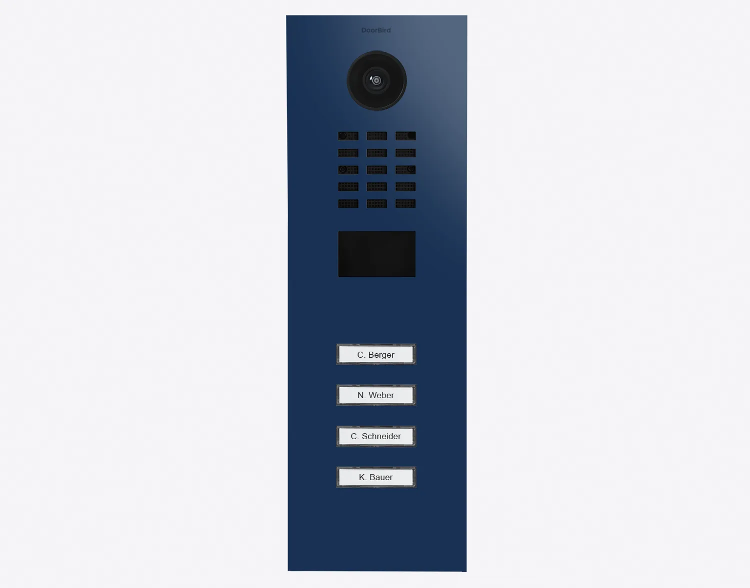DoorBird Multi-Dwelling IP Intercom Video Door Station D2104V - Metal Finish - Flush / Surface backbox sold separately