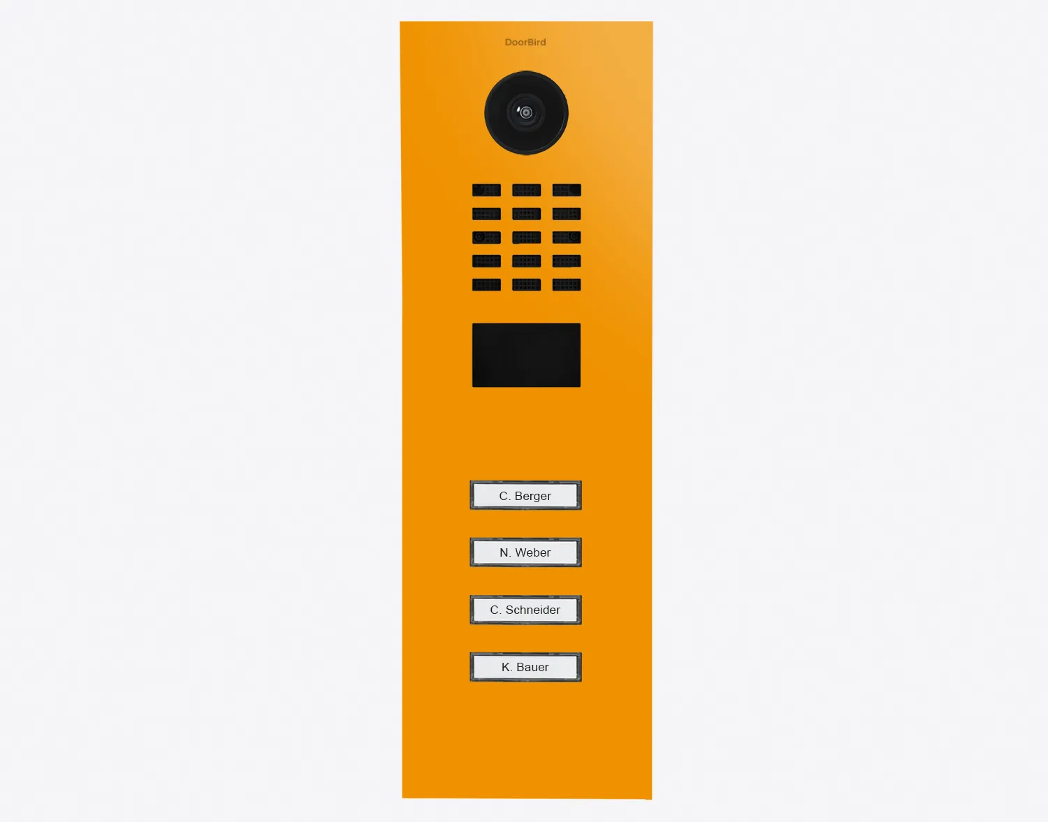 DoorBird Multi-Dwelling IP Intercom Video Door Station D2104V - Metal Finish - Flush / Surface backbox sold separately