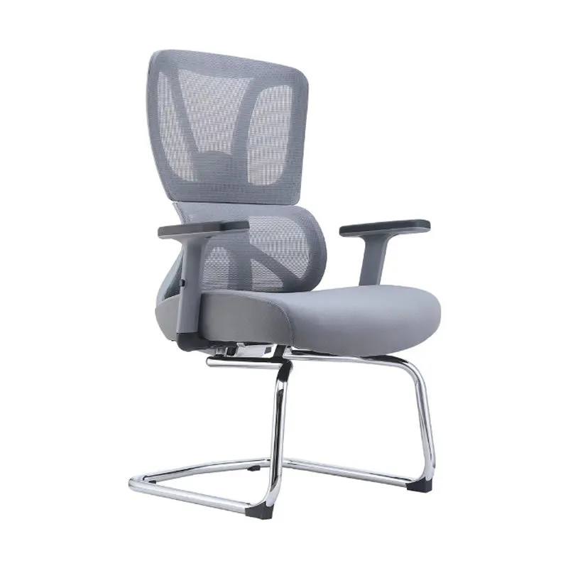 Ergonomic Visitor Mesh Office Chair D2332 Grey