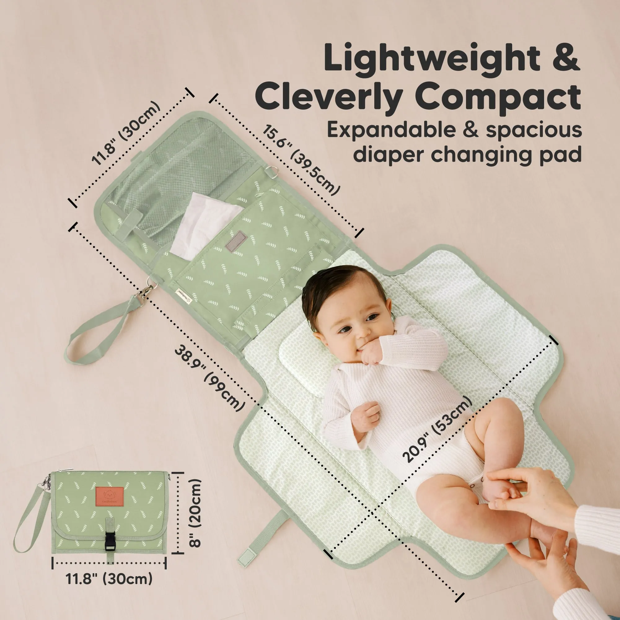 Ezee Diaper Changing Pad (Acacia)