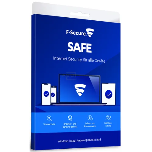 F-Secure Safe - Box - 1 Device - 18 Months