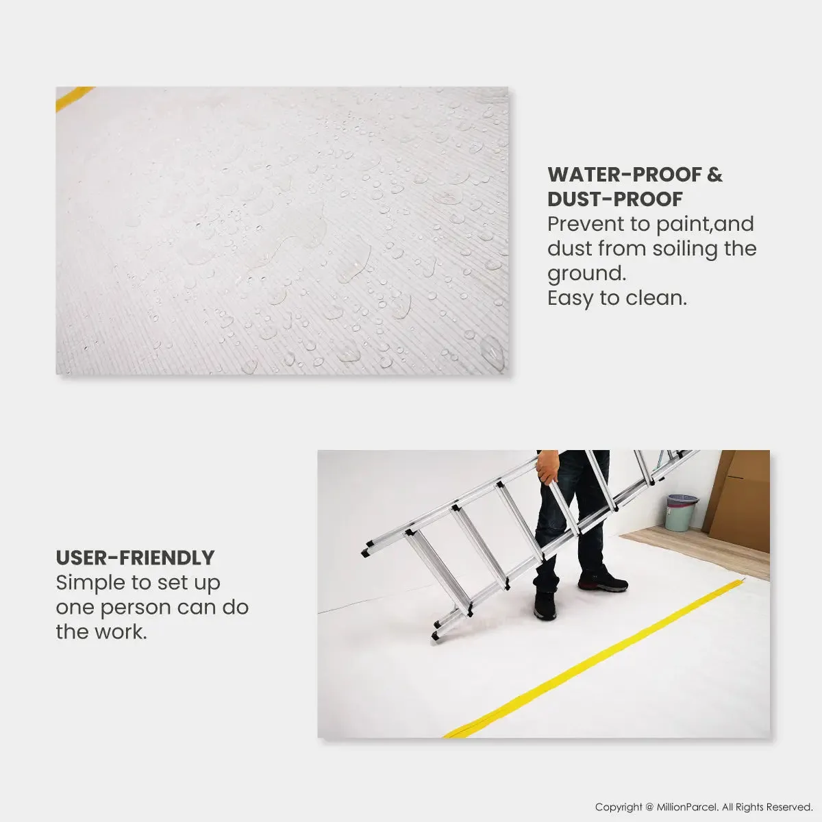 Floor Protection Mat 1.2m x 20m