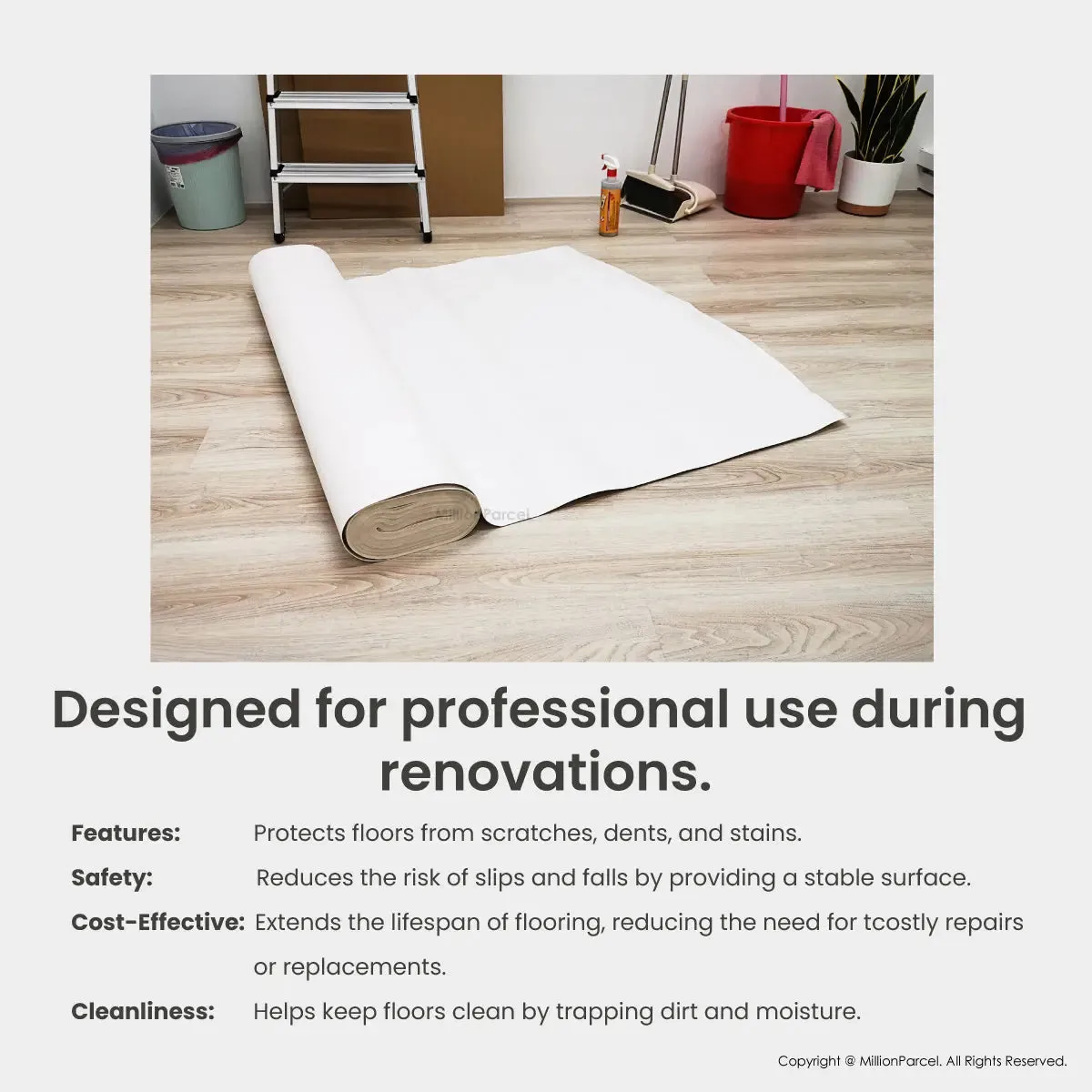 Floor Protection Mat 1.2m x 20m
