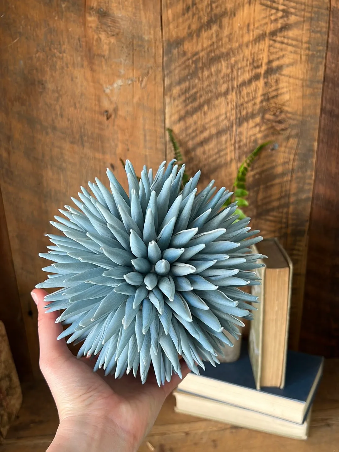Foam Spike Blue Orb Large