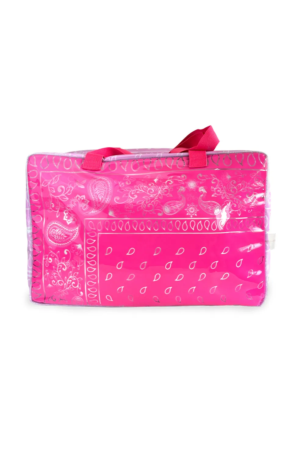 Fucsia Paisley Towel Bag