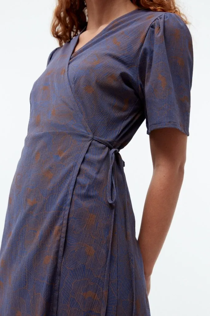 GBBABETTE Dress nightshade blue outlines
