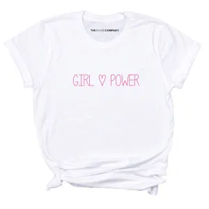 Girl Power Pink Feminist T-Shirt