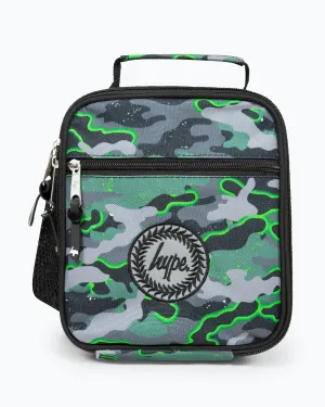 Glow Camo Lunch Box in Green