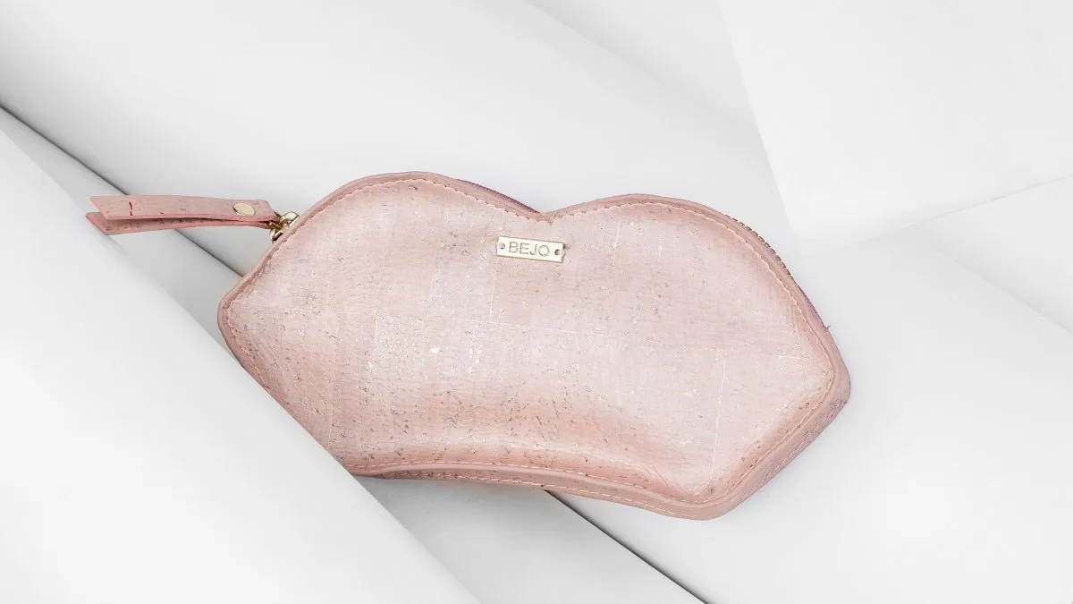 Hot Lip Pouch - Cork Leather