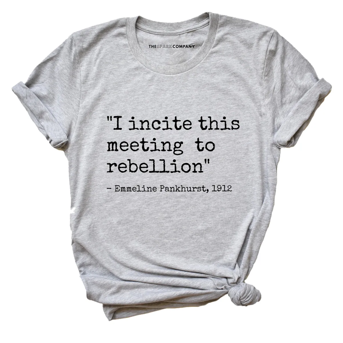 I Incite This Meeting To Rebellion Feminist T-Shirt