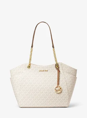 Jet Set Large Logo Tote Bag
