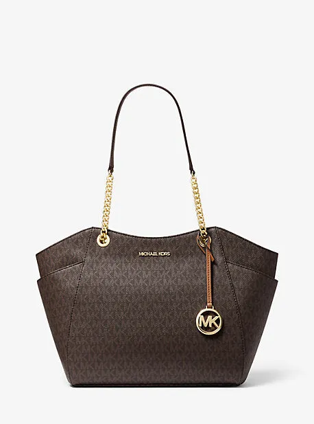 Jet Set Large Logo Tote Bag