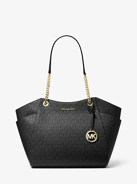 Jet Set Large Logo Tote Bag