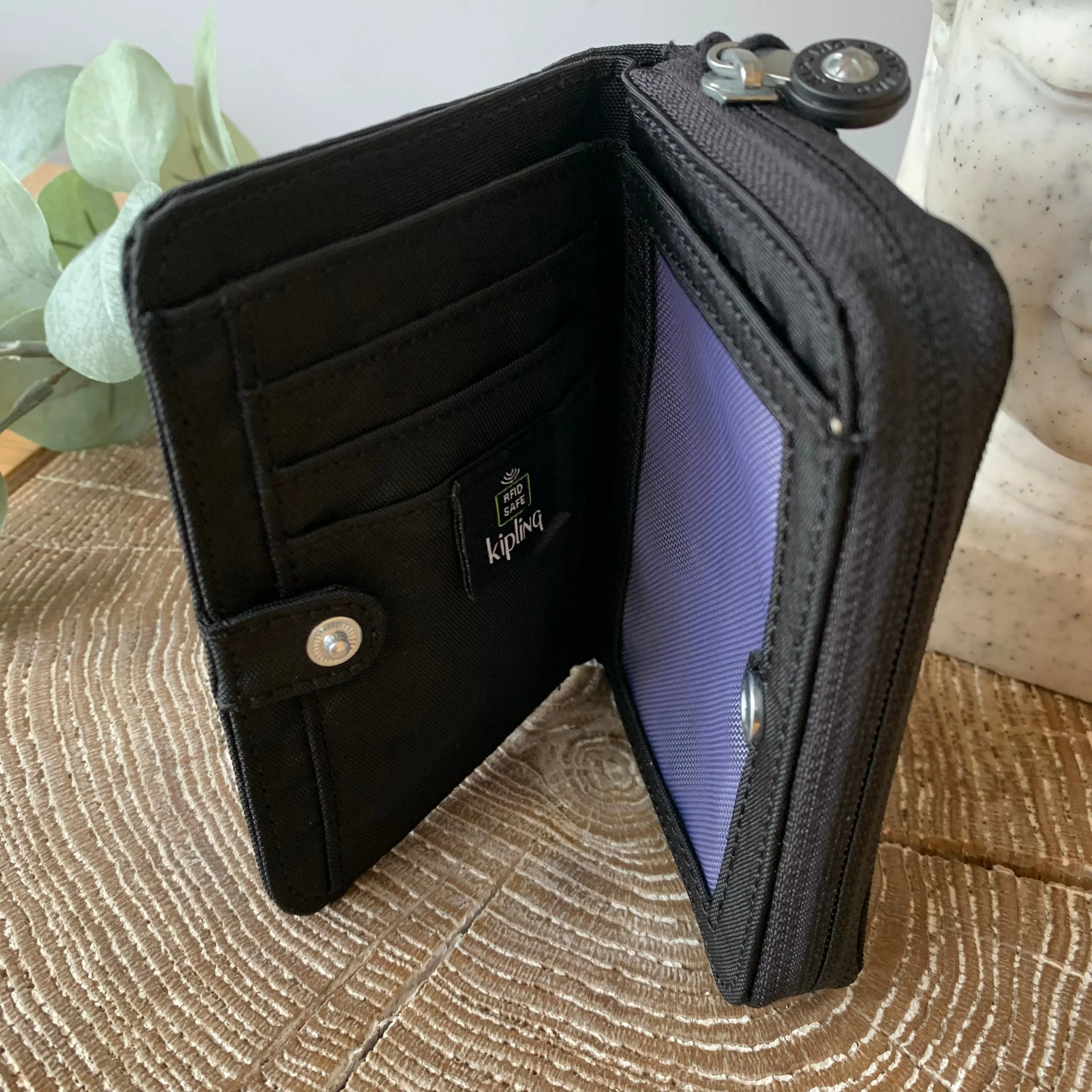 Kipling Money Love Black Noir