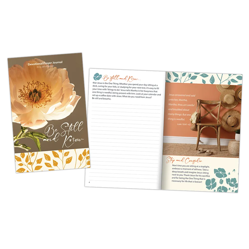 KJV Devotional Journal - Be Still and Know