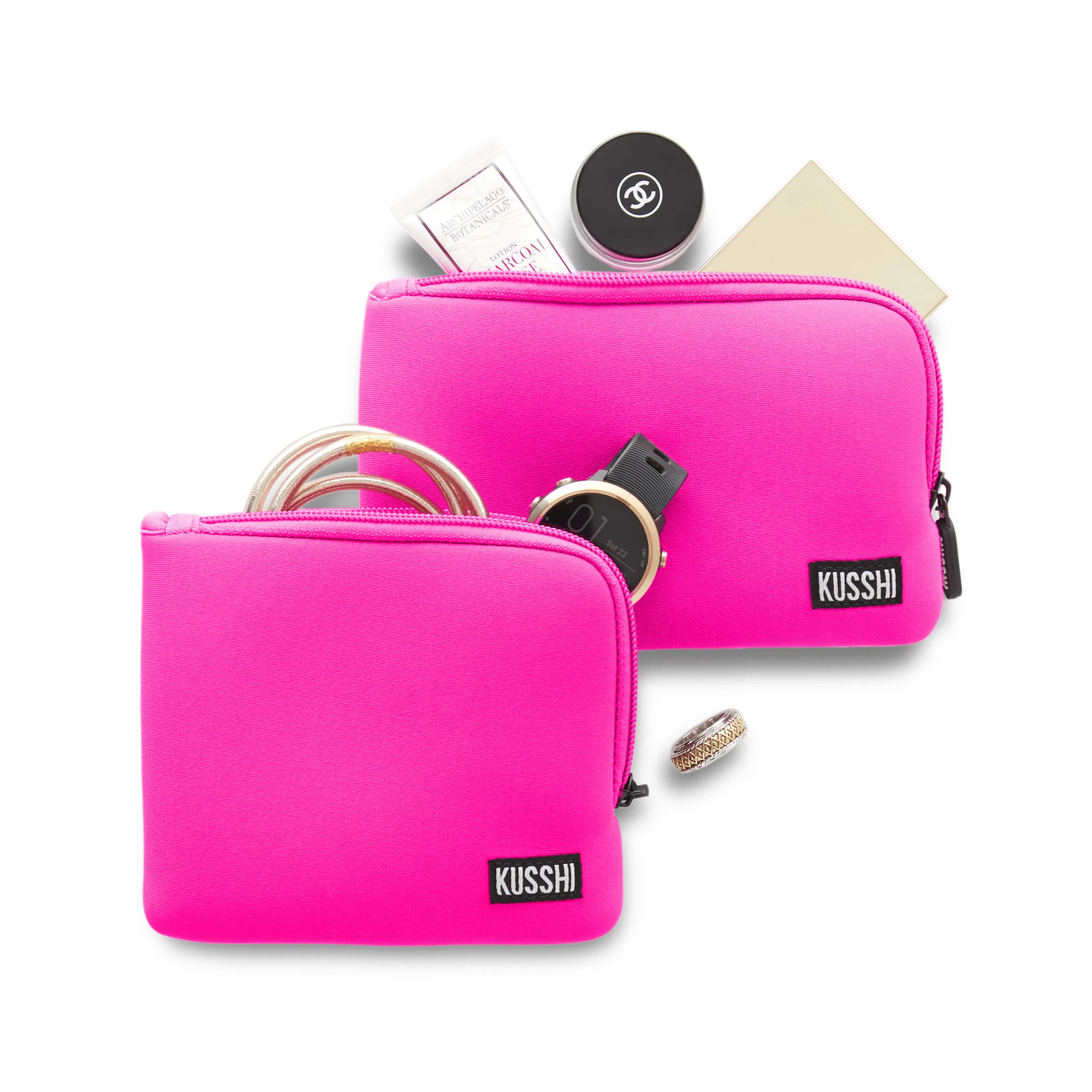 Kusshi On the Go Pouch Set
