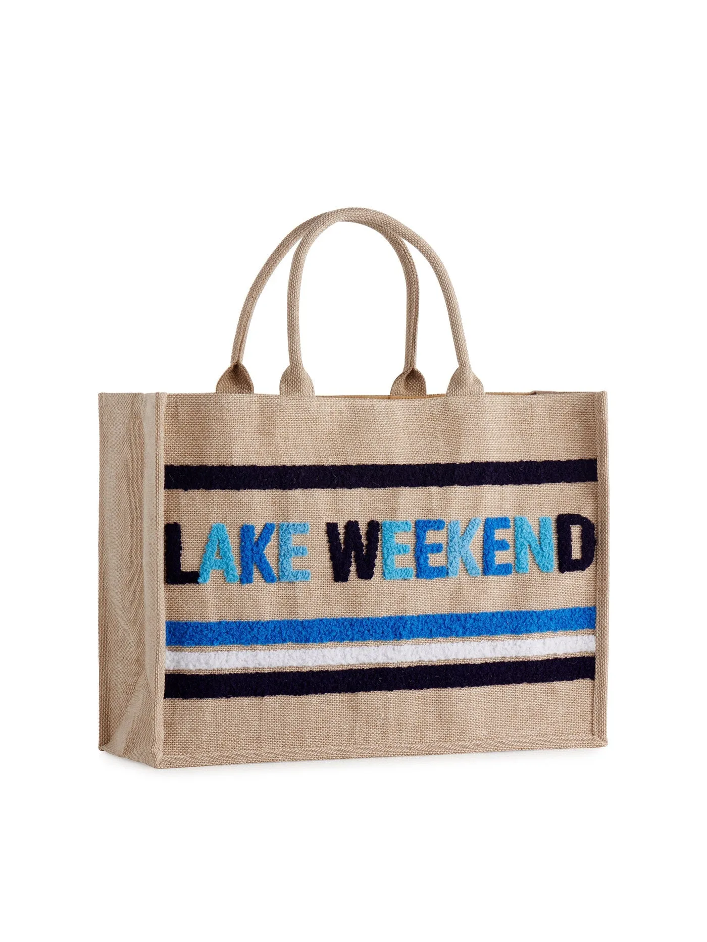 LAKE WEKEEND BEACH BAG NATURAL