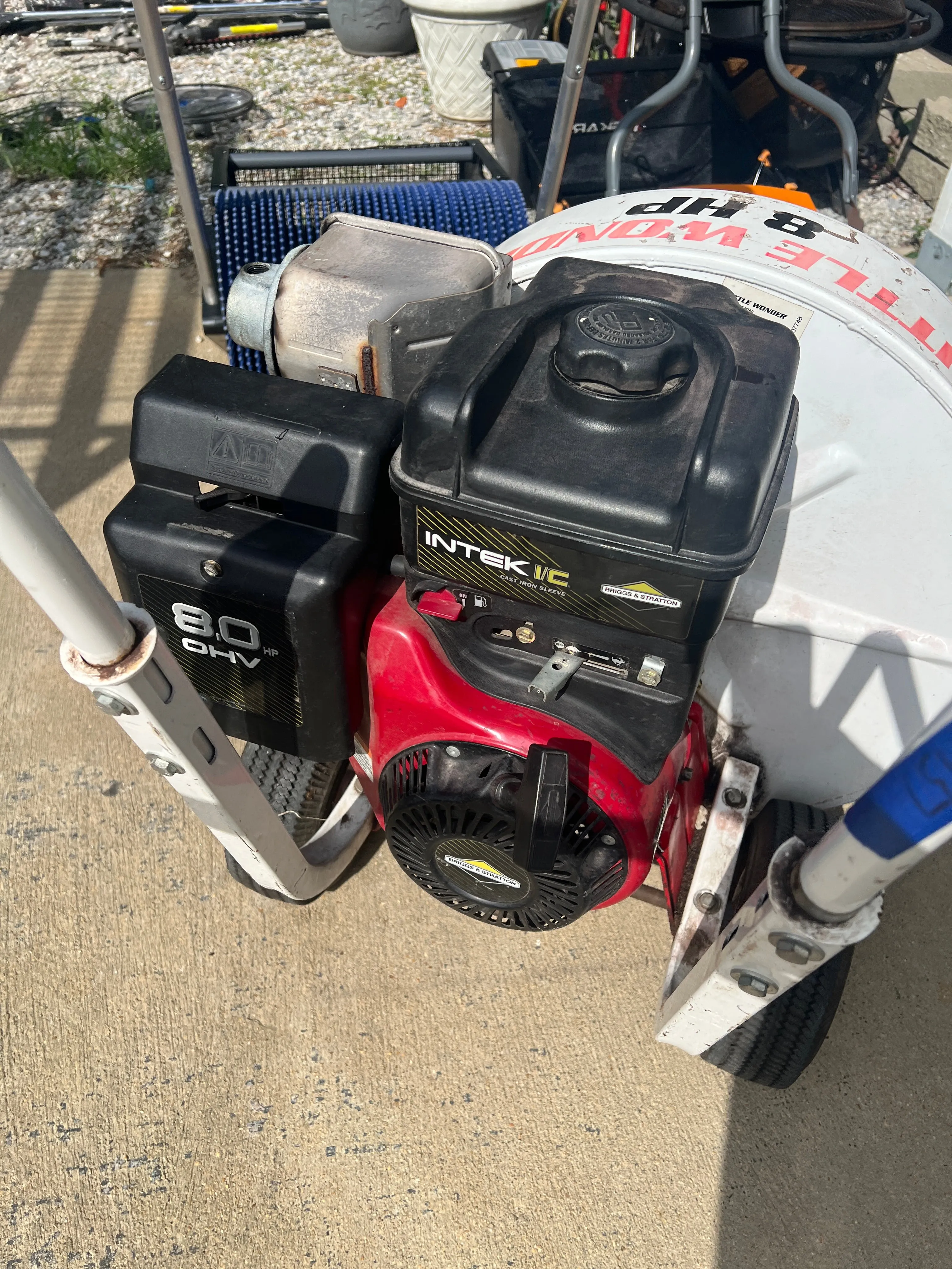 Little Wonder Power Blower 8HP - Runs GREAT!