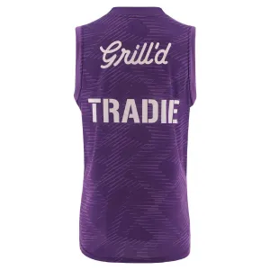 Men's NRL Melbourne Storm 2025 Purple Training Singlet