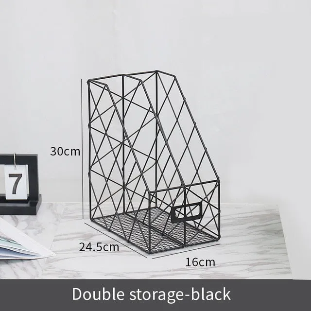 Metal Book Storage