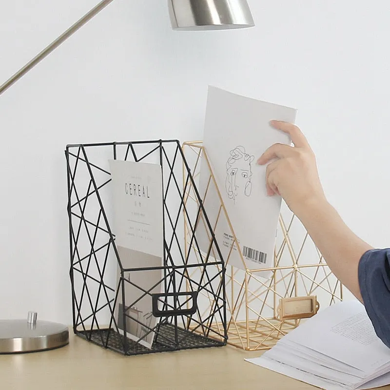 Metal Book Storage
