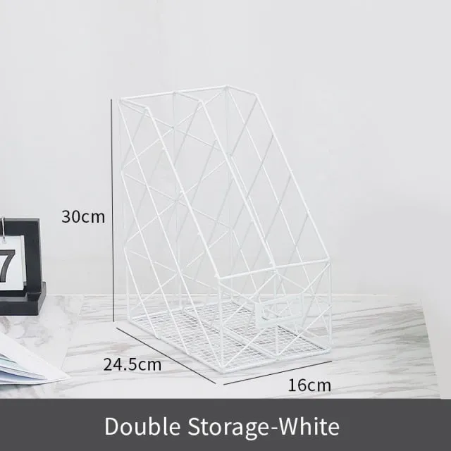 Metal Book Storage
