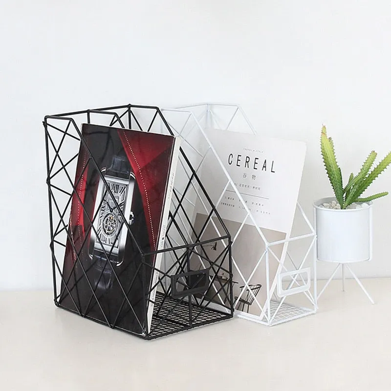 Metal Book Storage