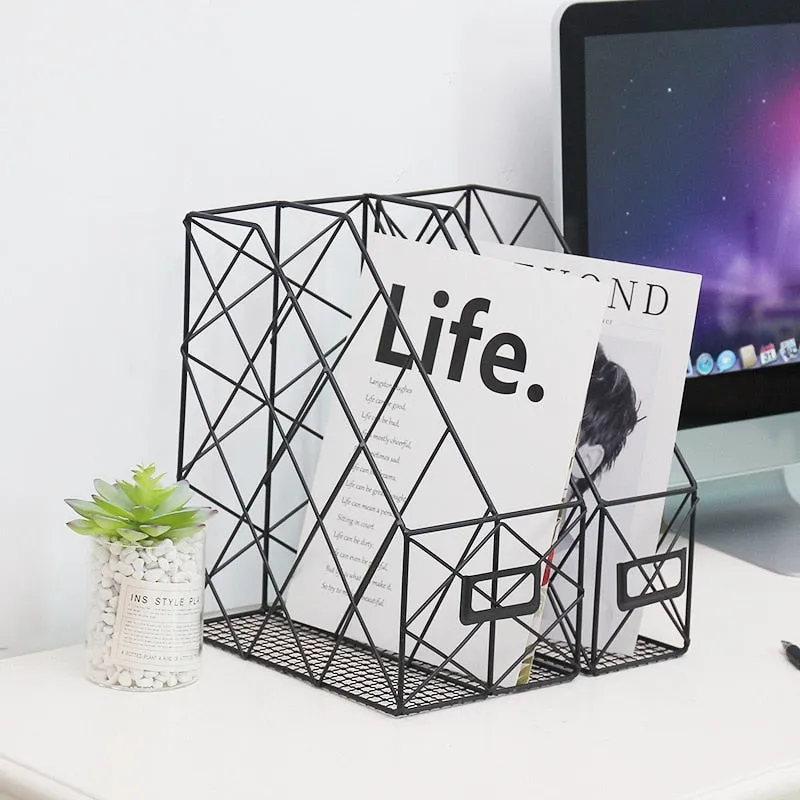 Metal Book Storage