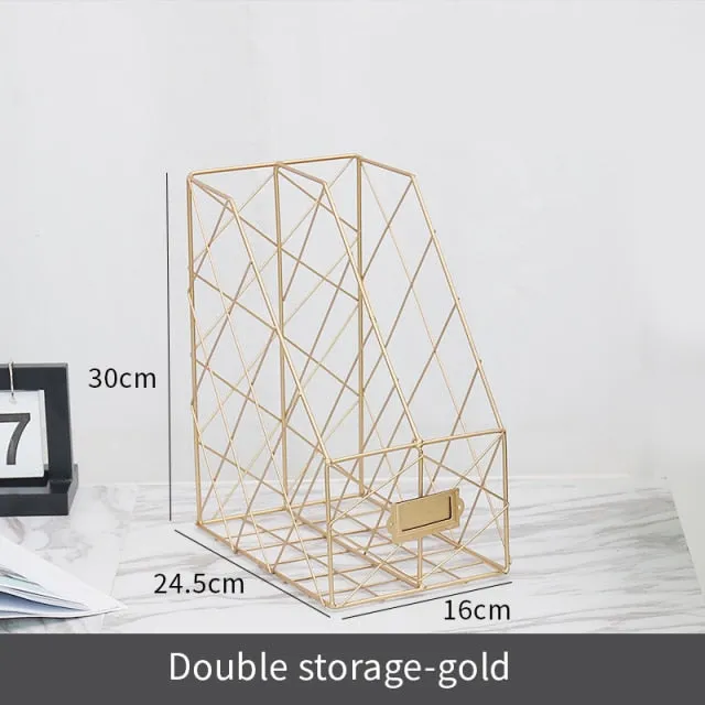 Metal Book Storage