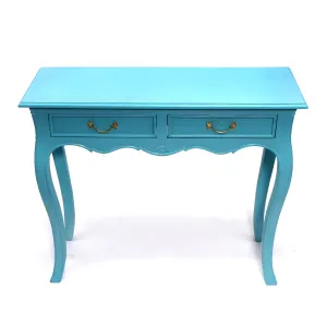 Modern Wooden Curved-Leg Study Table