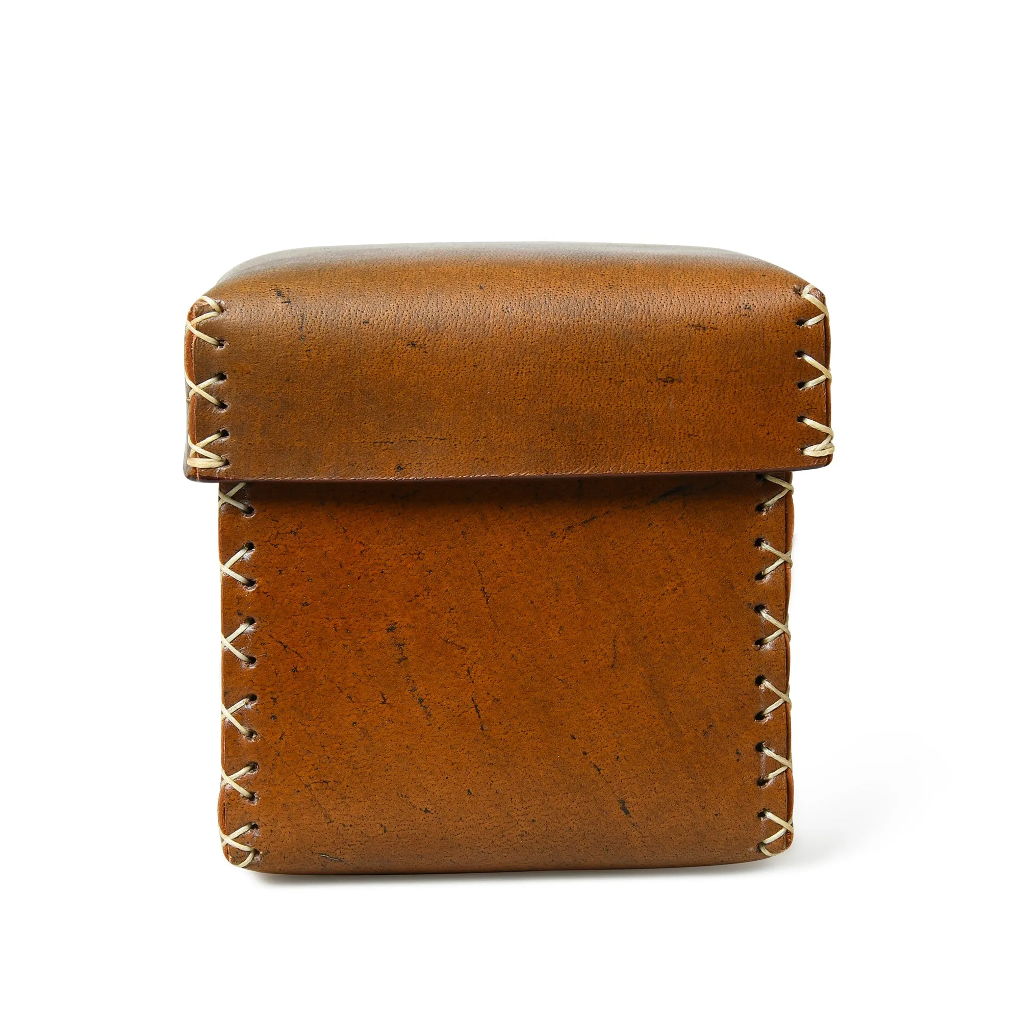 Multi Utility Leather Storage Box