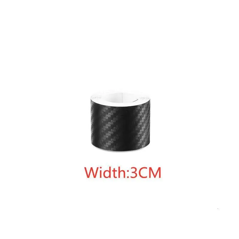Nano Carbon Fiber Car Sticker Set: Stylish Scratch-Resistant Protection