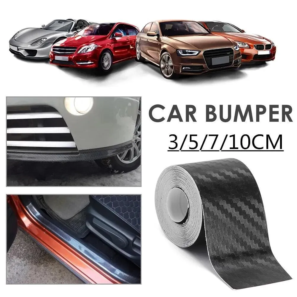 Nano Carbon Fiber Car Sticker Set: Stylish Scratch-Resistant Protection