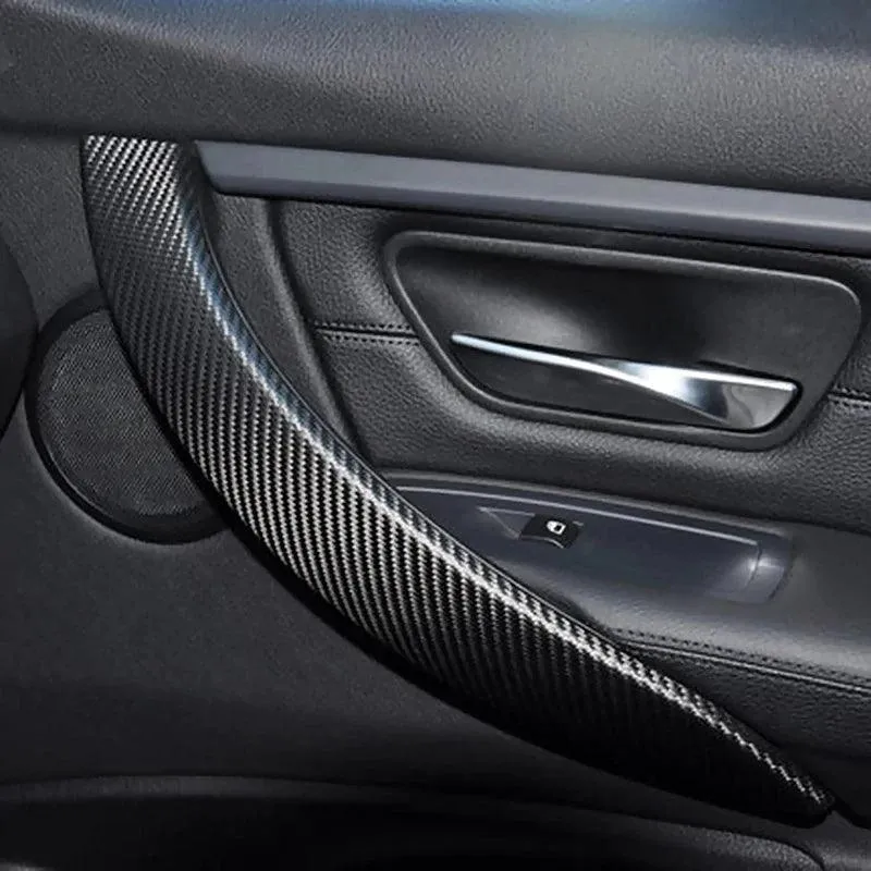 Nano Carbon Fiber Car Sticker Set: Stylish Scratch-Resistant Protection