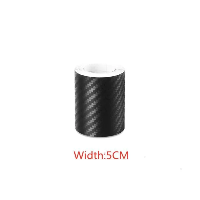 Nano Carbon Fiber Car Sticker Set: Stylish Scratch-Resistant Protection