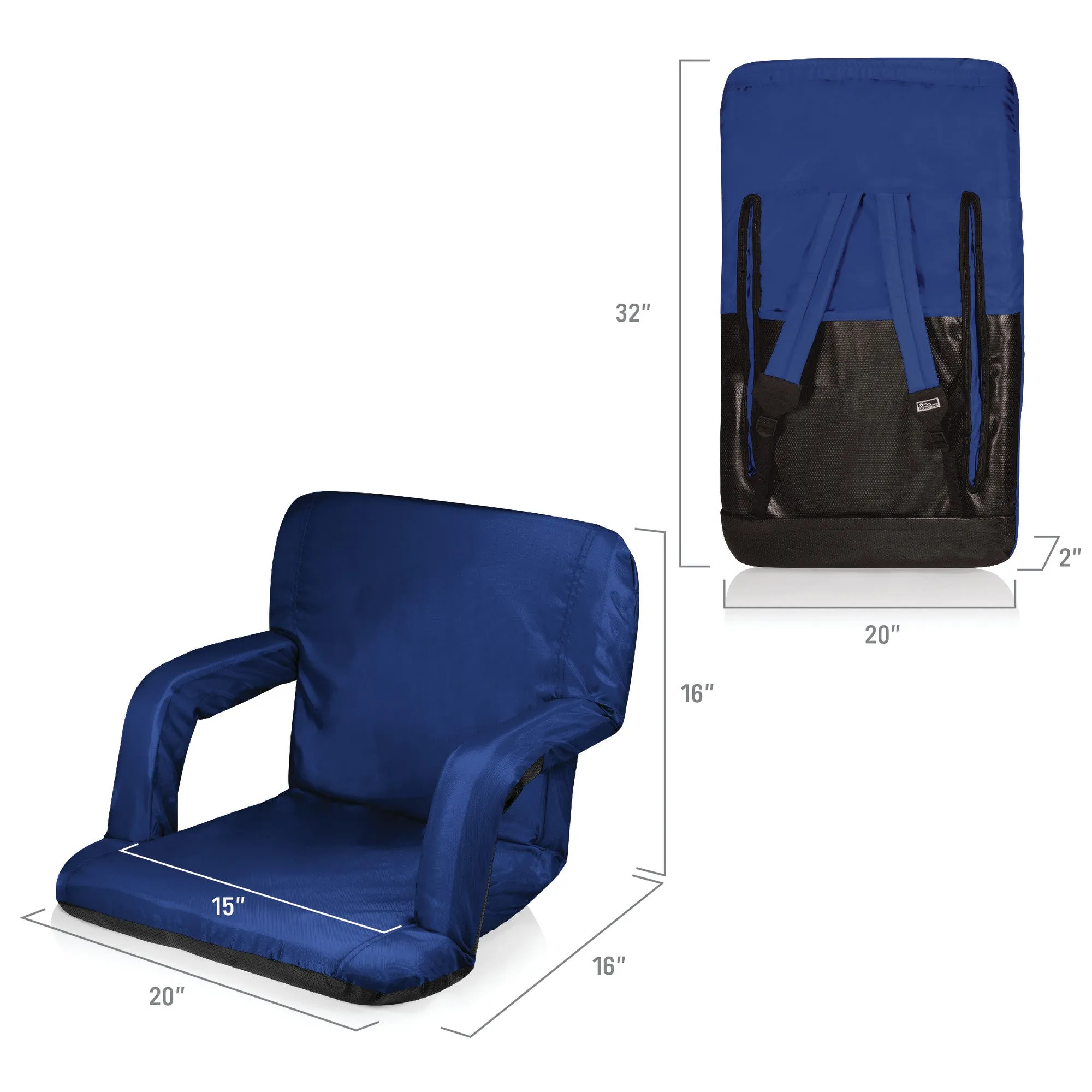 Nashville Predators - Ventura Portable Reclining Stadium Seat
