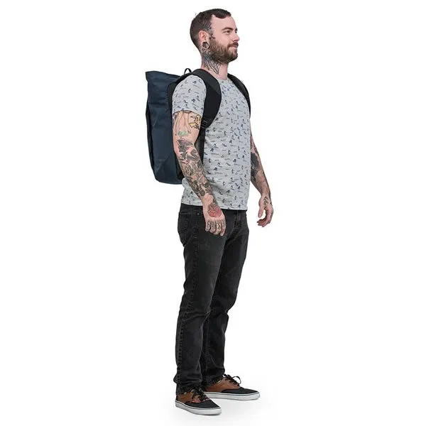 Osprey Arcane 18 Litre Large Zip Top Commute Canvas Daypack with laptop sleeve