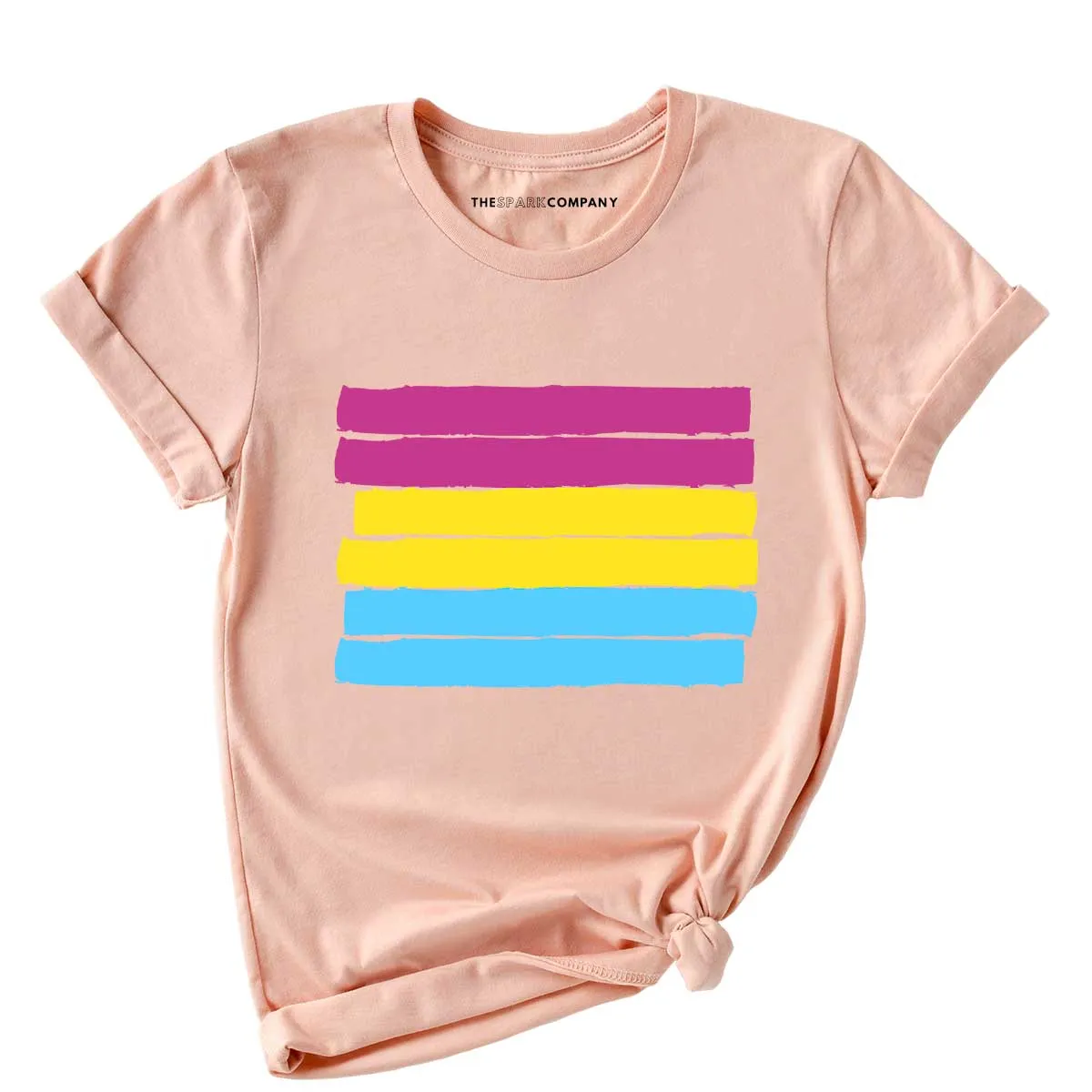 Pansexual Flag LGBTQ  Pride T-Shirt