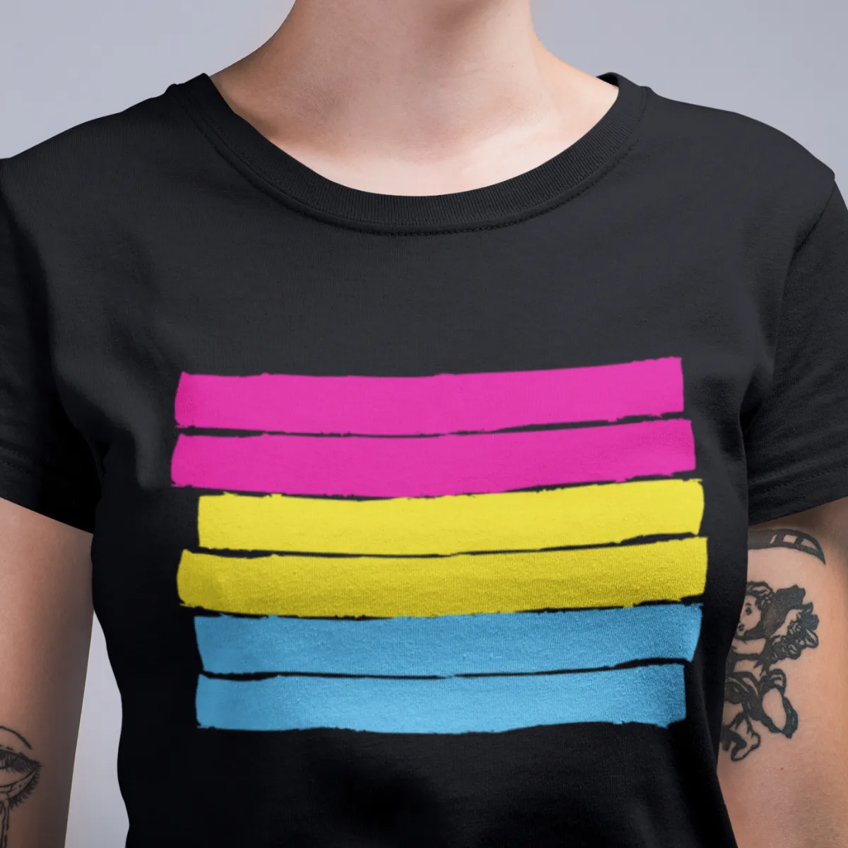 Pansexual Flag LGBTQ  Pride T-Shirt