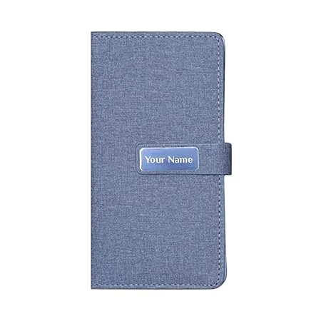 Personalized Office Essentials Gift Set - Coffee Tumbler, Diary, Pen & Cardholder - Grey