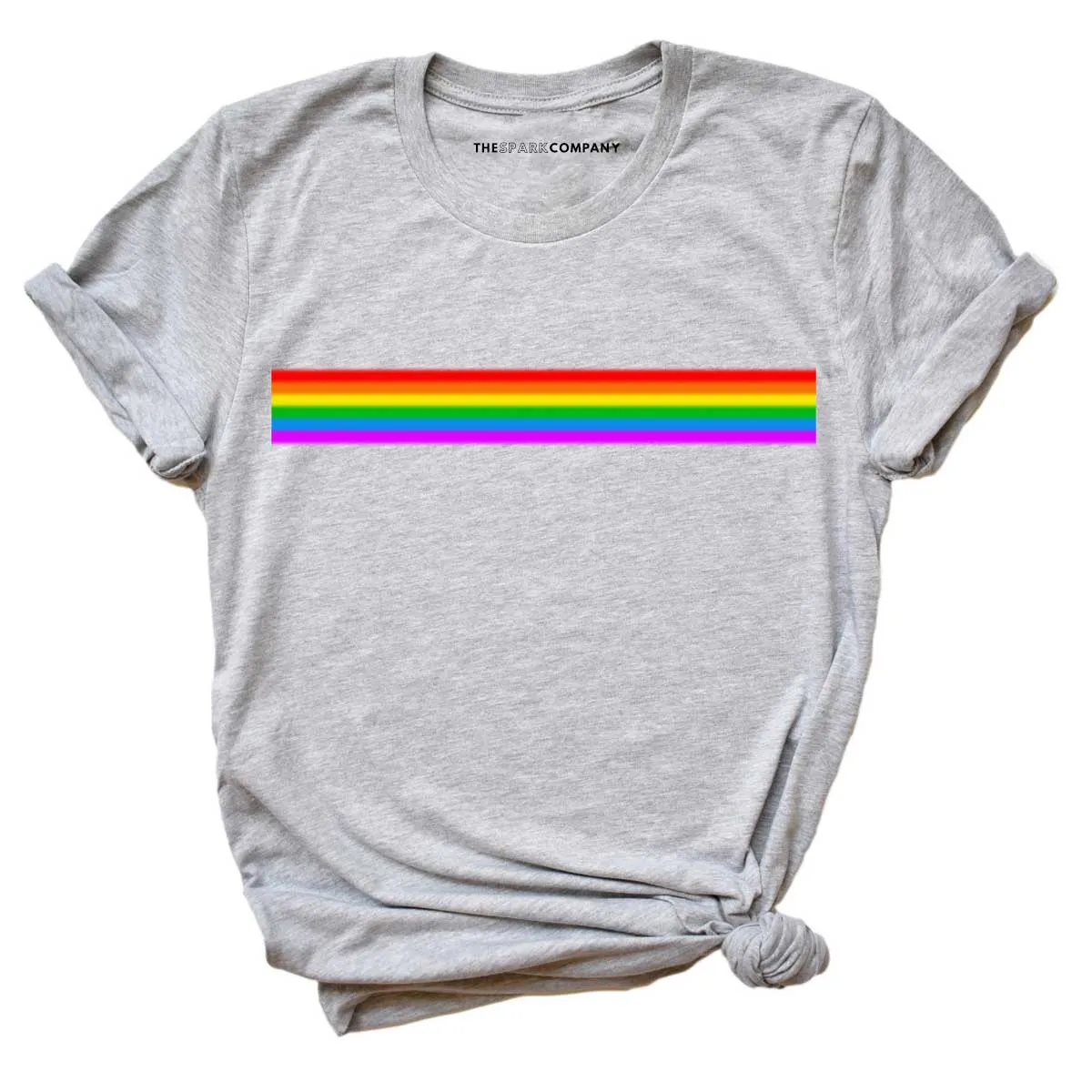 Pride Flag Stripe LGBTQ  Pride T-Shirt