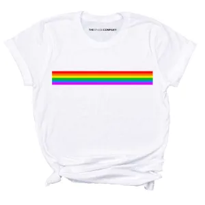 Pride Flag Stripe LGBTQ  Pride T-Shirt