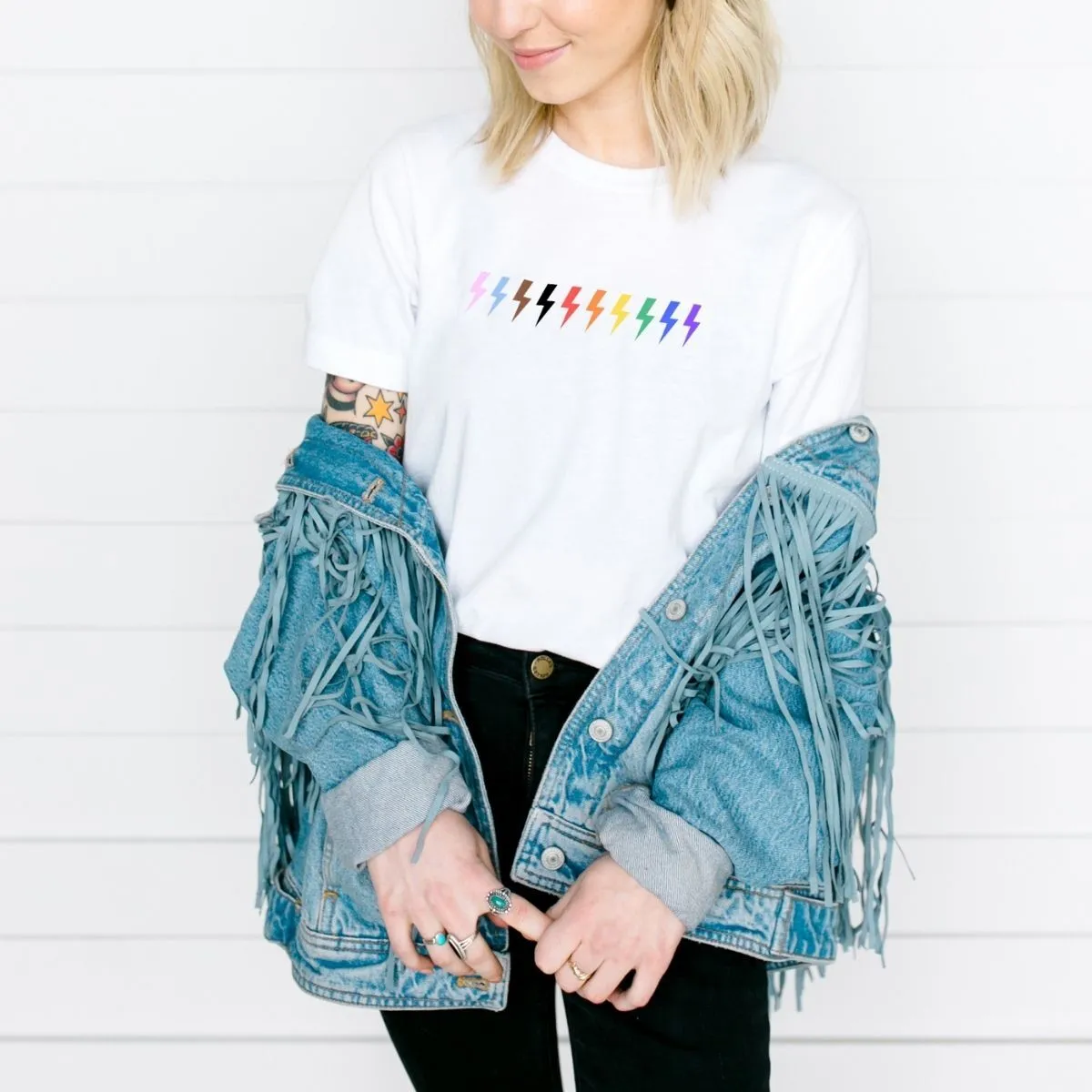 Pride Lightning LGBTQ  T-Shirt