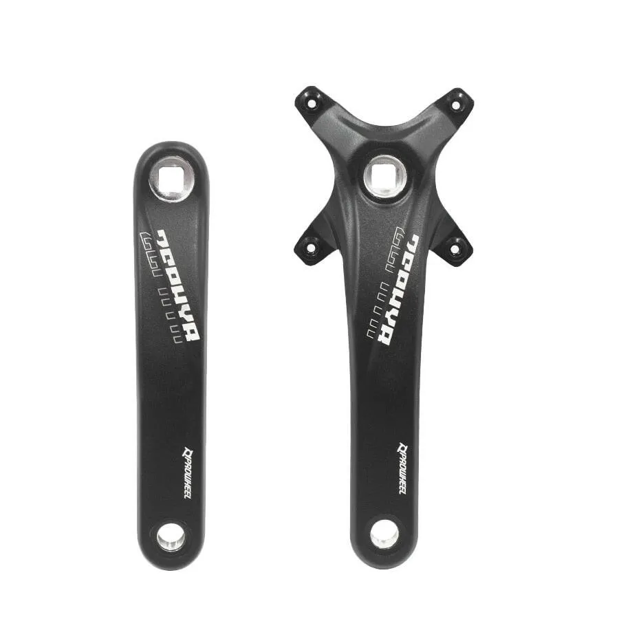 Prowheel MTB Mountain bike crankset 170mm 175mm 30/32/34/36/38/40/42t chainring 64 104 bcd square taper crank bicycle Crankset