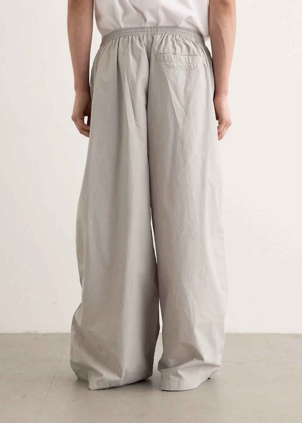 Pubbero Technical Cotton Blend Pants