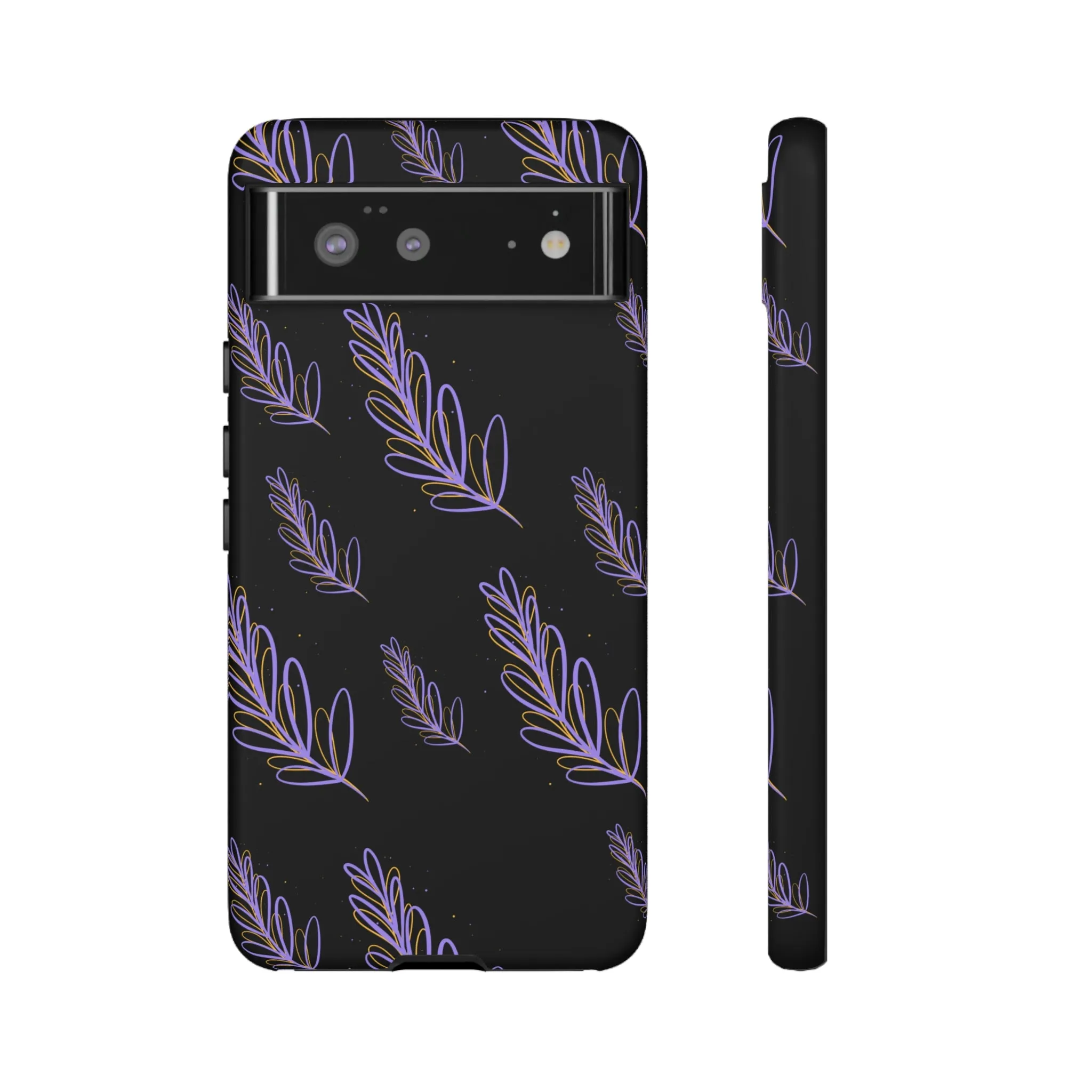 purple leaf Tough Cases