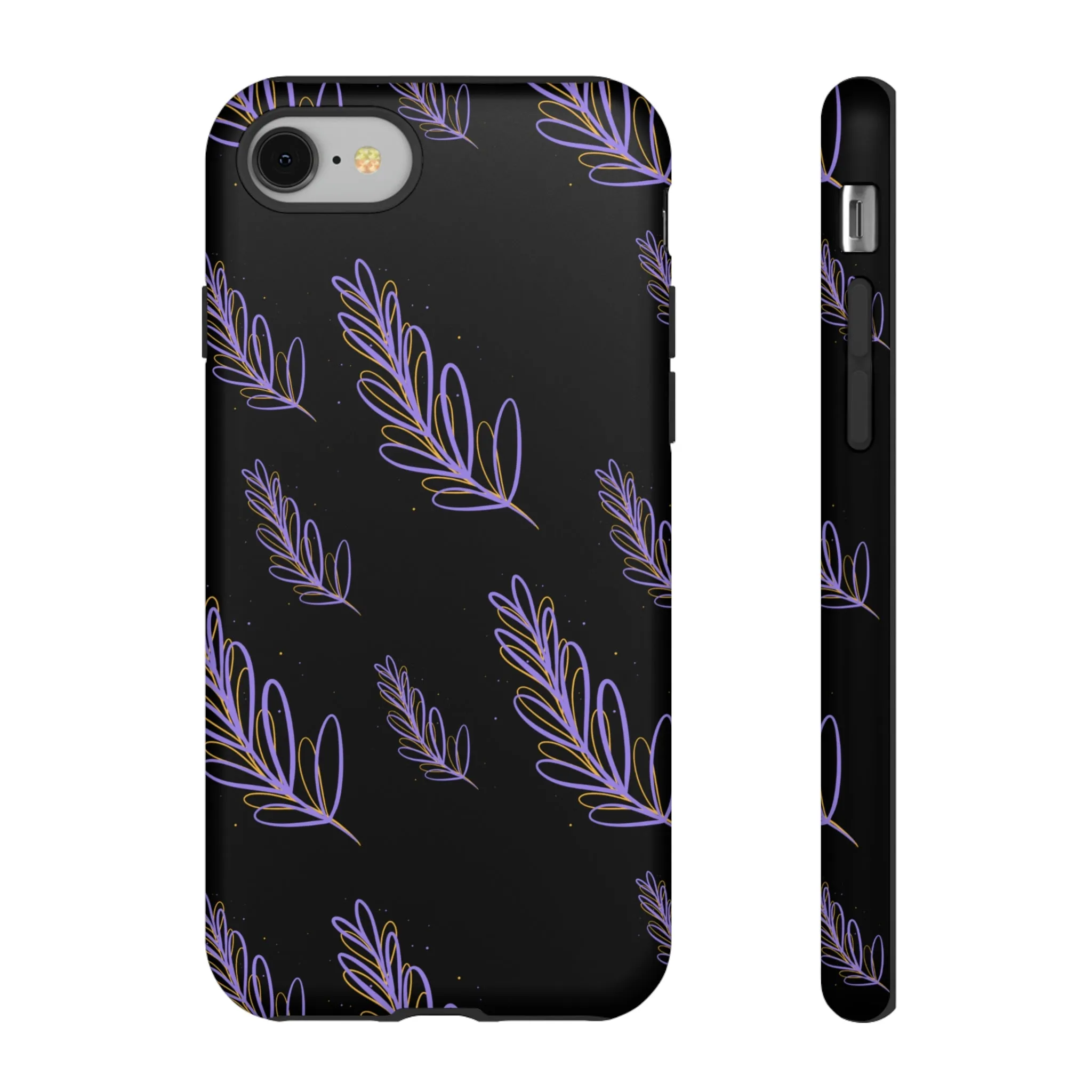purple leaf Tough Cases