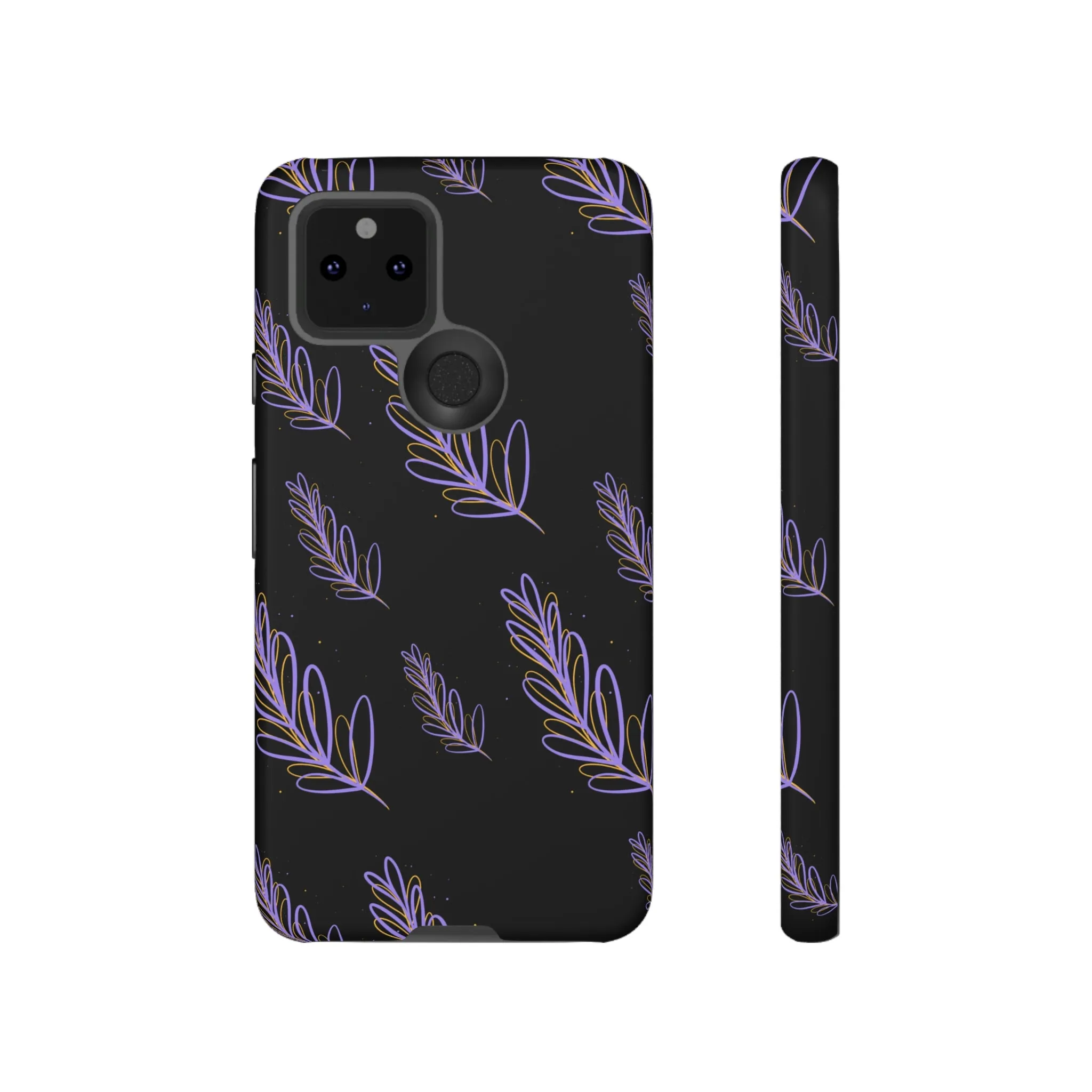purple leaf Tough Cases
