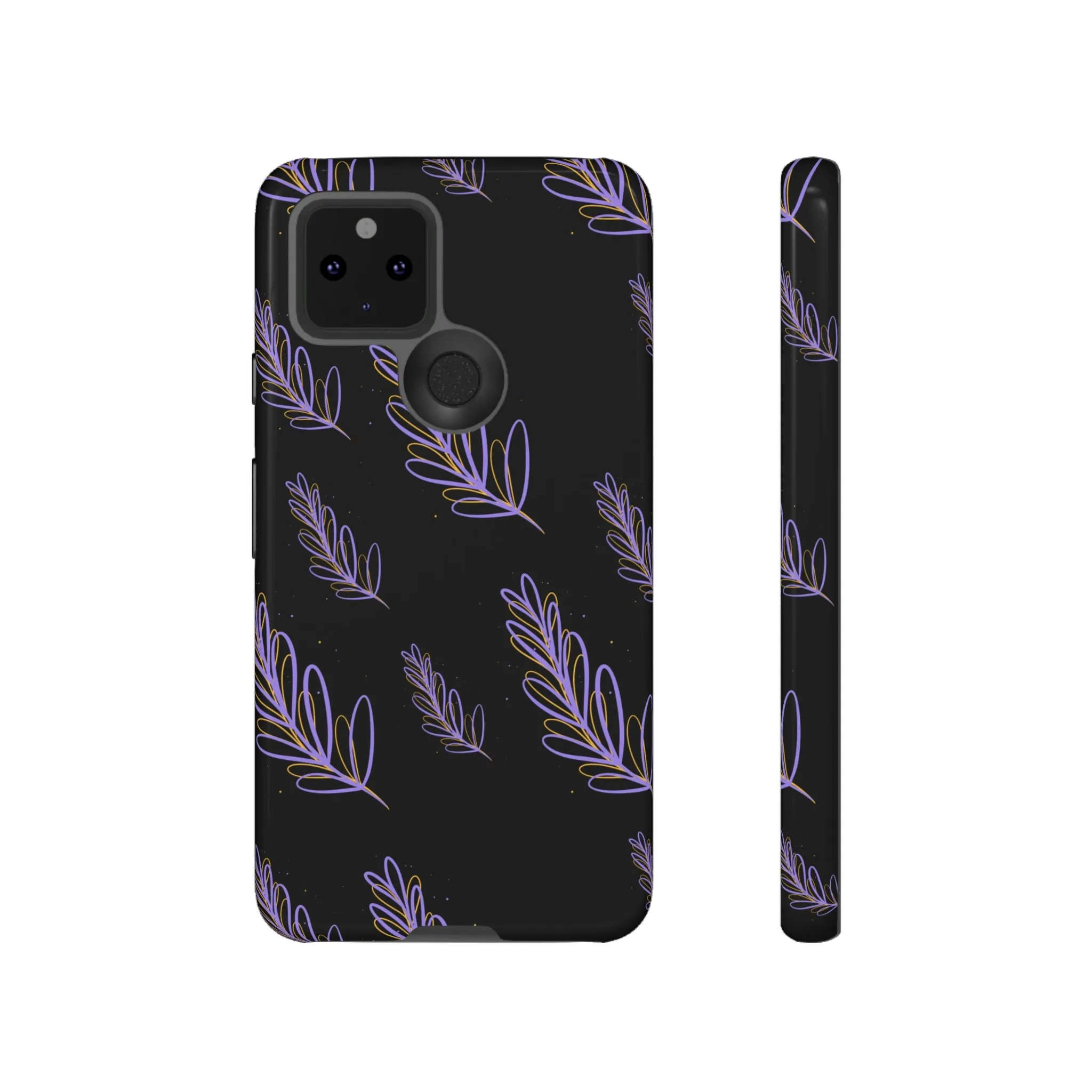 purple leaf Tough Cases